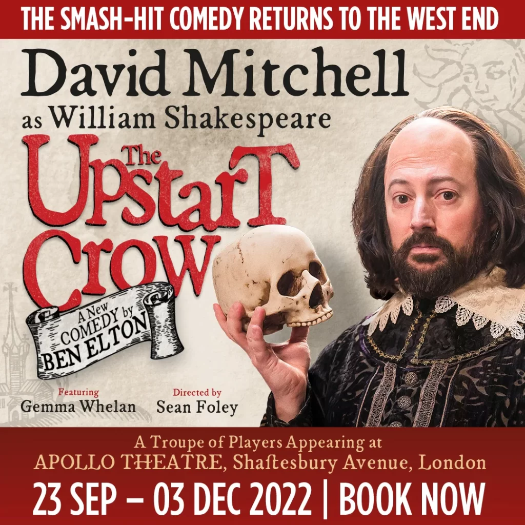 Cast Announced For West End Return Of 'The Upstart Crow'