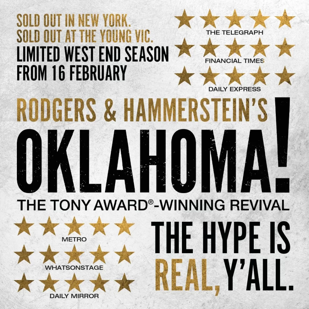 Full West End Cast Announced For 'Oklahoma!'