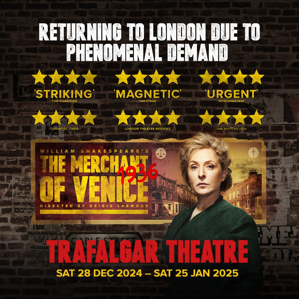 Tracy-Ann Oberman Set To Reprise West End Role In 'The Merchant of Venice 1936'