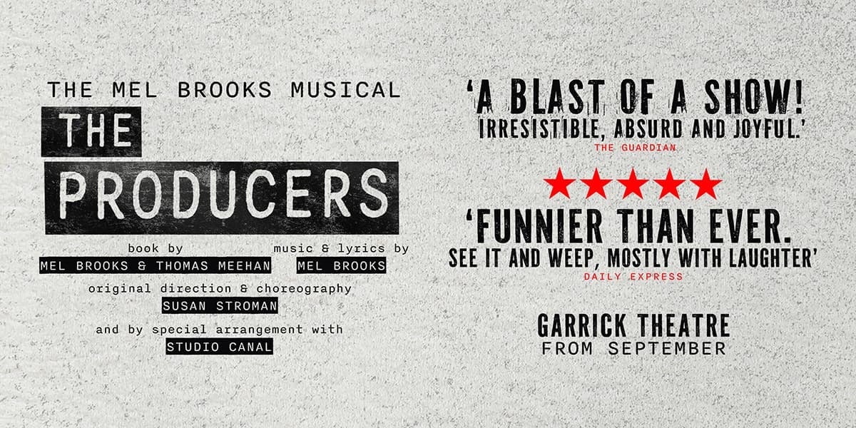 Book The Producers Tickets in London